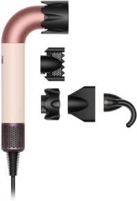 Фен Dyson Supersonic Straight+Wavy Пастельно-Розовый