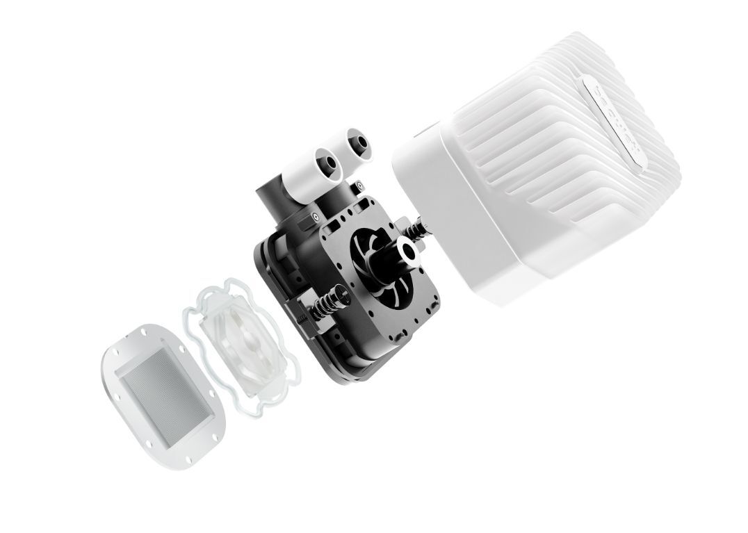 Система жидкостного охлаждения Be Quiet! Light Loop 360mm White 3x120mm (BW023)