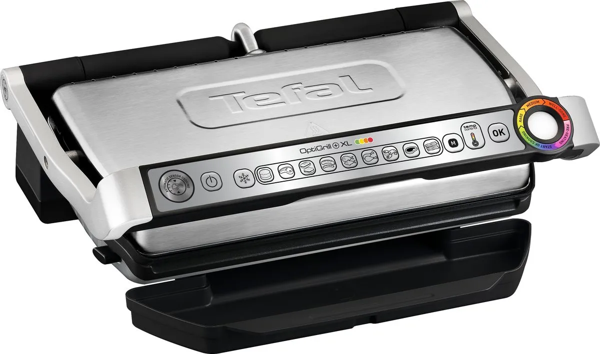 Электрический гриль Tefal OptiGrill+ XL GC724D12