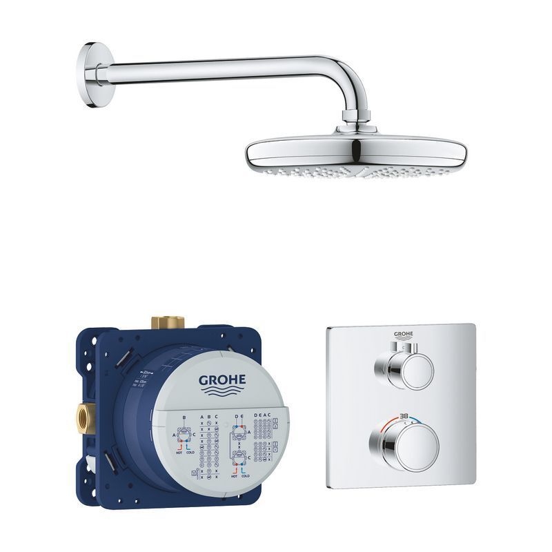 Душевой комплект Grohe Grohtherm 34728000, хром