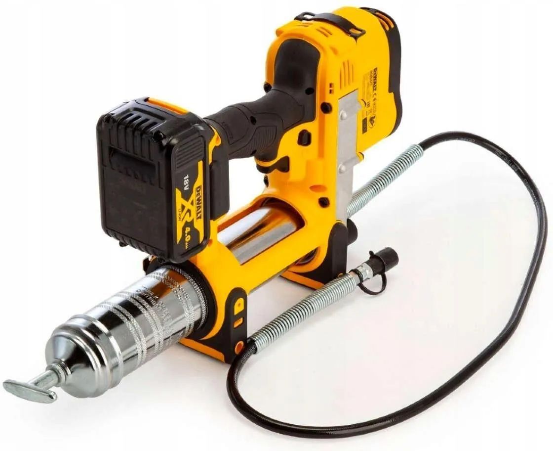 Аккумуляторный смазочный пистолет DeWalt DCGG571NT, без АКБ и ЗУ, в кейсе