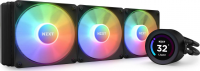 Система жидкостного охлаждения NZXT Kraken Elite RGB 360, AIO 360 мм, LCD, чёрная