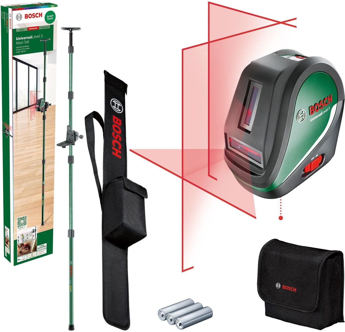 Лазерный нивелир Bosch UniversalLevel 3 0603663903