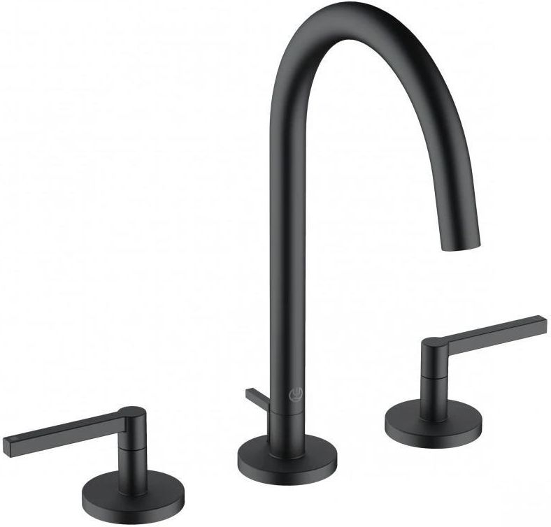 Смеситель для раковины Kludi Nova Fonte Puristic 201433915, матовый черный