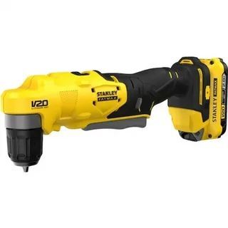 Аккумуляторная угловая дрель Stanley FatMax V20 SFMCD750D2K, 2 x 18V/2.0Ah