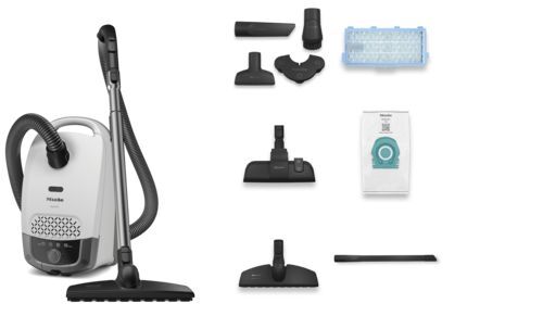 Пылесос Miele Guard S1 Parquet Flex, BrilantWhite