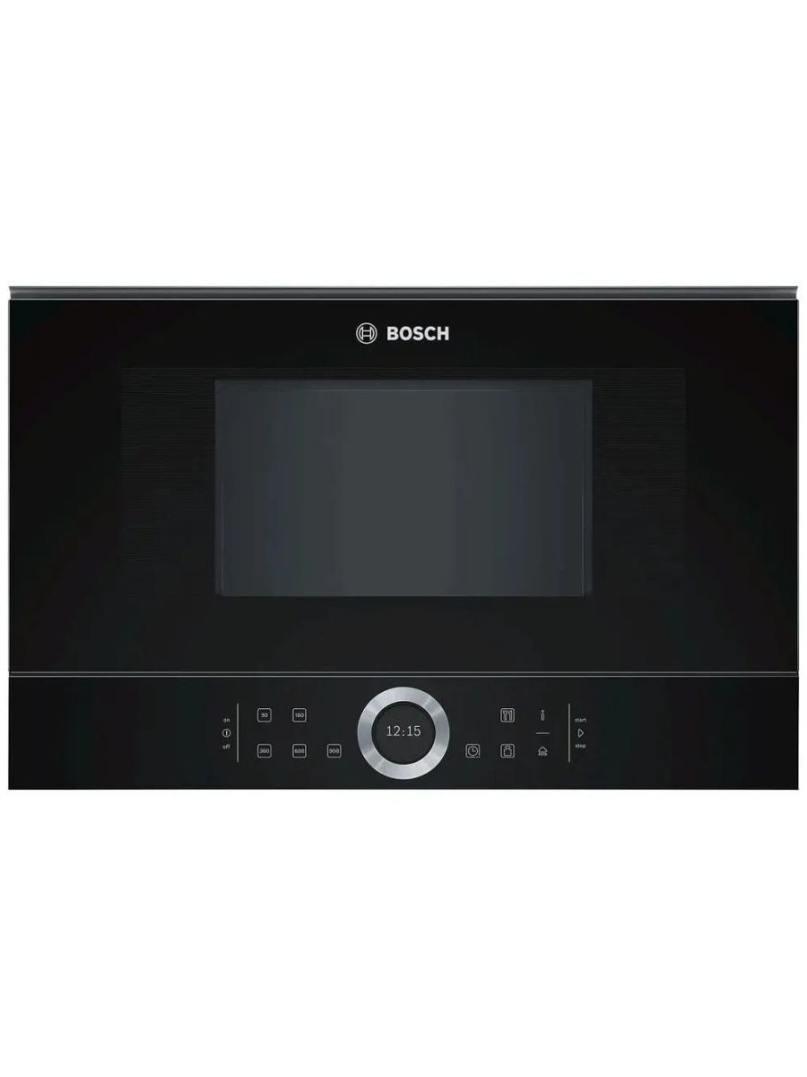 Микроволновая печь встраиваемая Bosch BFR634GB1, черный