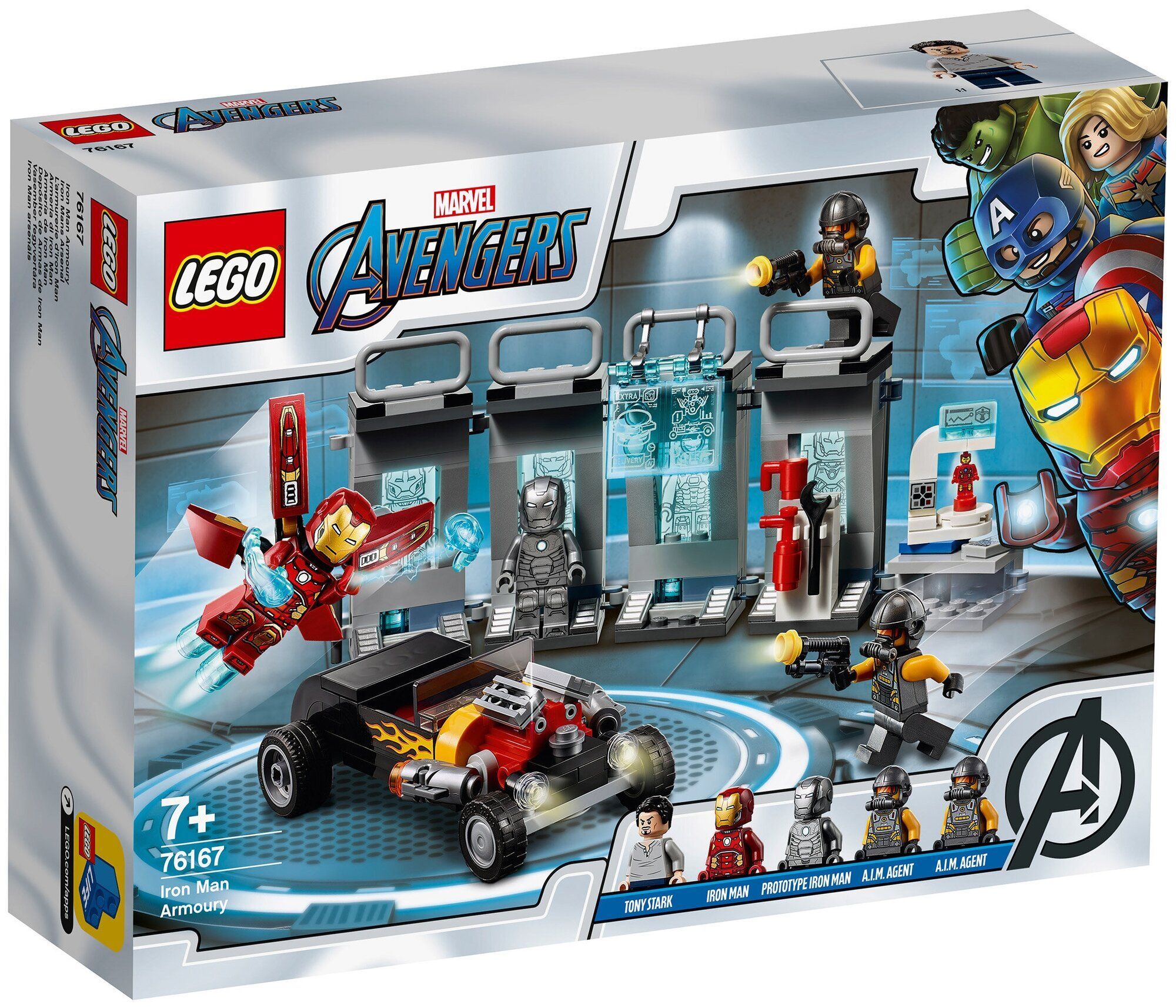 Конструктор LEGO Арсенал Железного человека (76167)