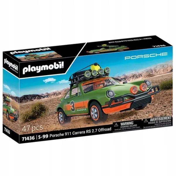 Игровой набор Playmobil 71436 Porsche 911 Carrera Rs 2.7 Off-Road Edition