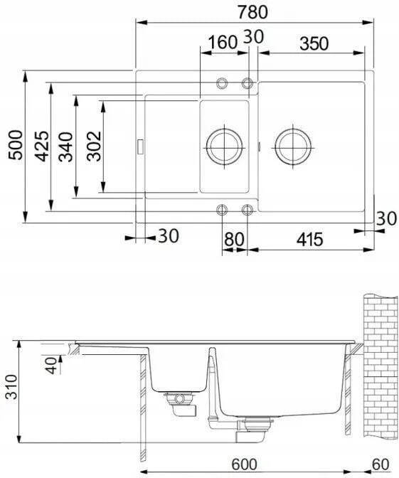 Кухонная раковина Franke Maris MRG 651-78 114.0201.537, оникс