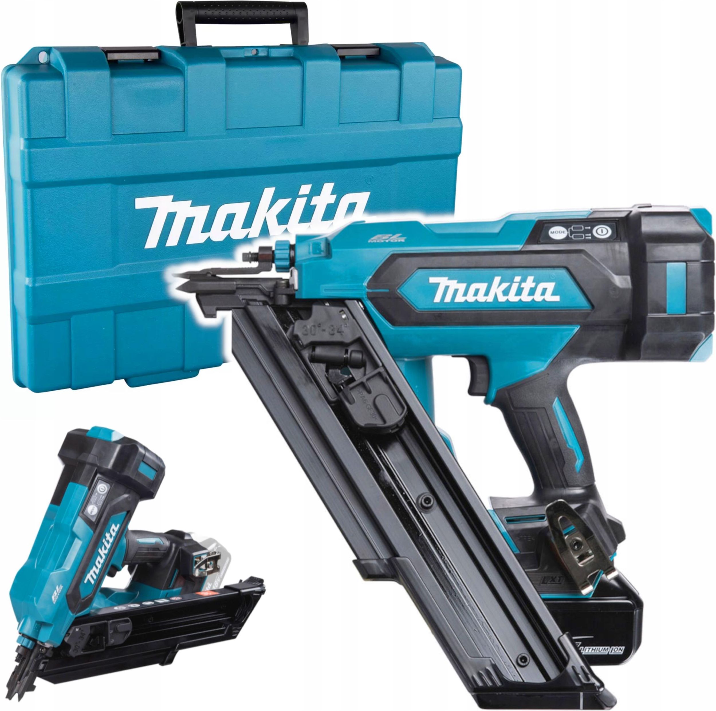 Гвоздезабиватель Makita DBN900ZK, без АКБ и ЗУ
