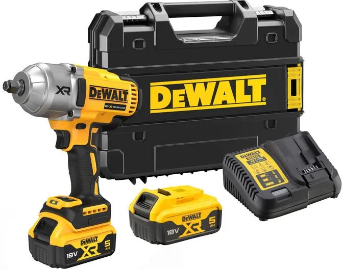Аккумуляторный ударный гайковёрт DeWalt DCF900P2T-QW