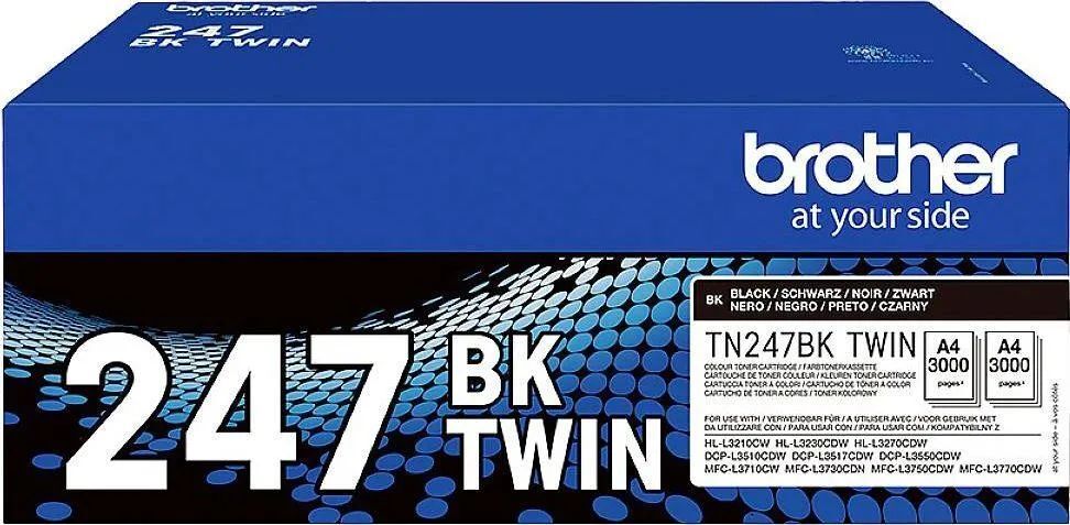 Картридж Brother TN-247BK TWIN черный
