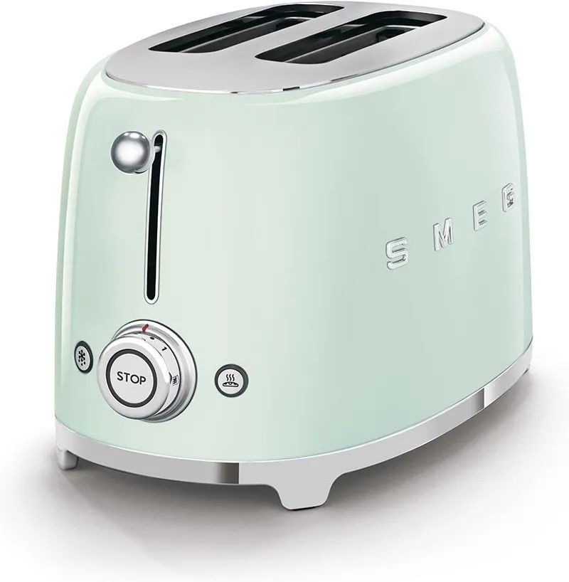 Набор соковыжималка+тостер Smeg TSF01PGEU + CJF01PGEU зеленый