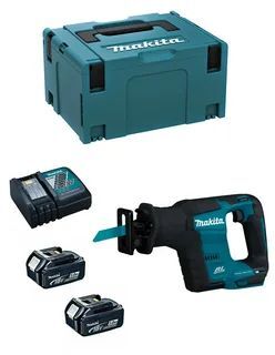 Пила сабельная Makita DJR188RTJ 18V с АКБ 2x5,0 Ah и ЗУ
