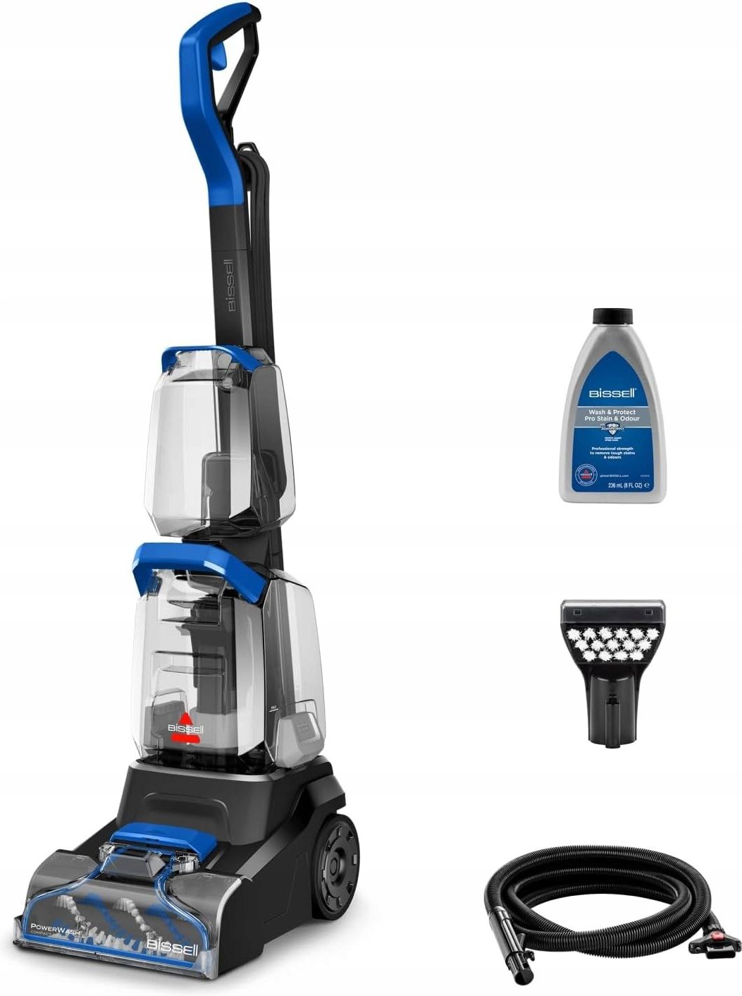 Вертикальный моющий пылесос BISSELL PowerWash Compact Pet 4058N