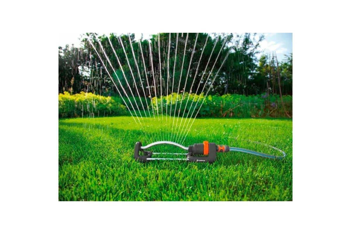 Разбрызгиватель Gardena Aqua S 18701-34 + система управления поливом