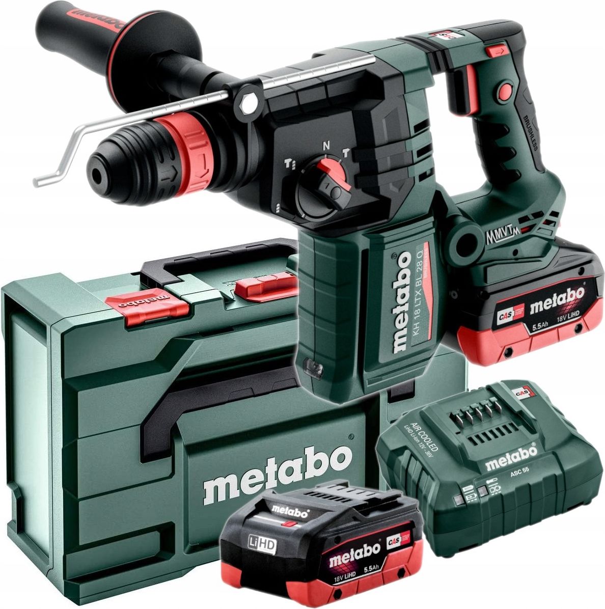Аккумуляторный перфоратор Metabo KH 18 LTX BL 28 Q 601715660