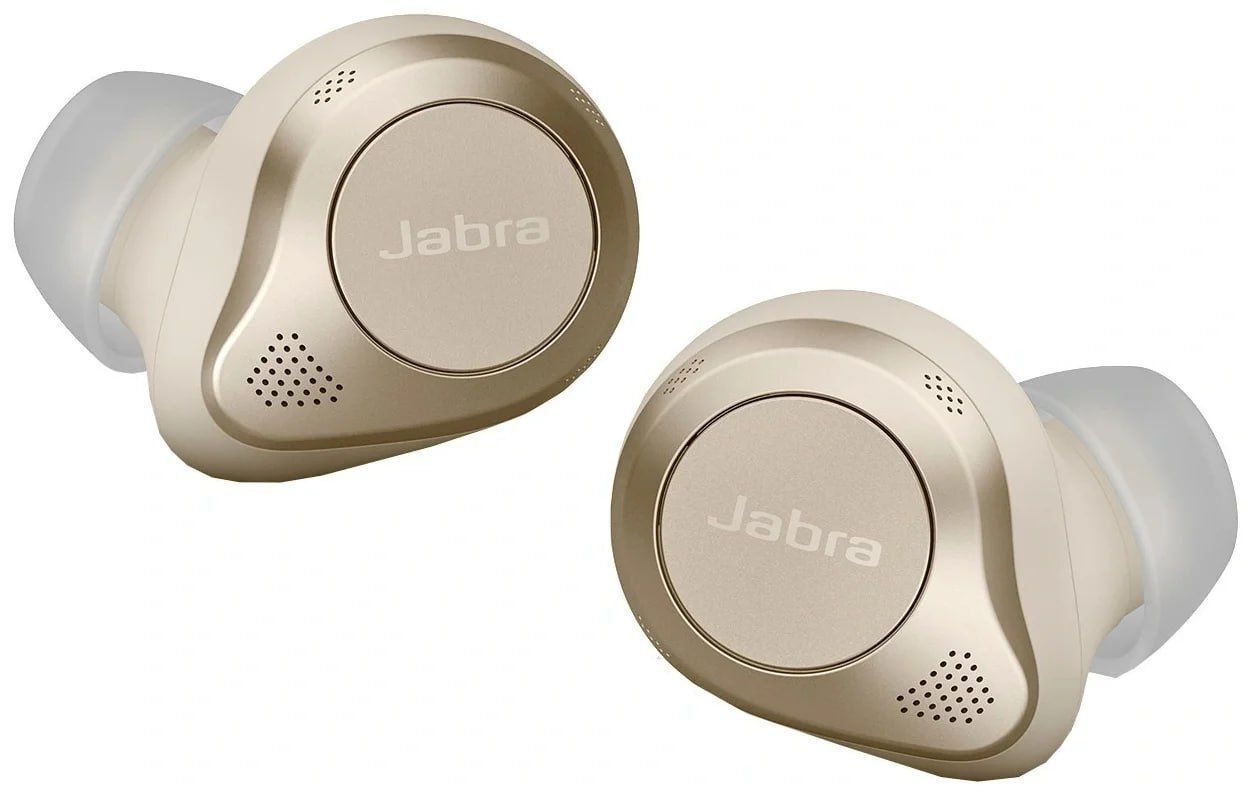 Беспроводные наушники Jabra Elite 85t, золотисто-бежевый