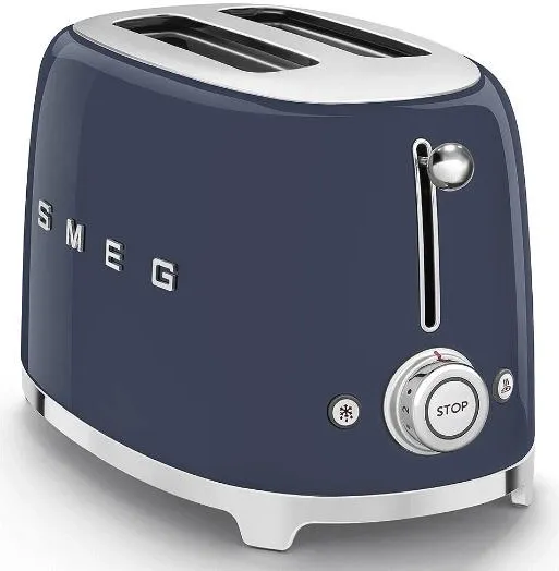 Тостер Smeg TSF01, темно-синий