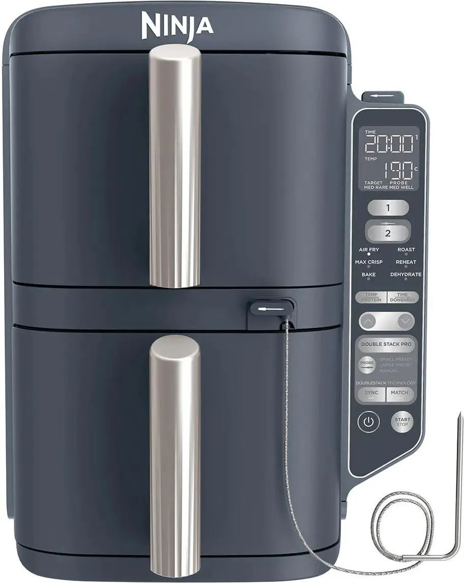 Аэрофритюрница Ninja Double Stack XL 9,5 л SL451EUCYD