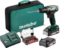 Аккумуляторная дрель-шуруповёрт Metabo 602207930 18 В, без АКБ и ЗУ