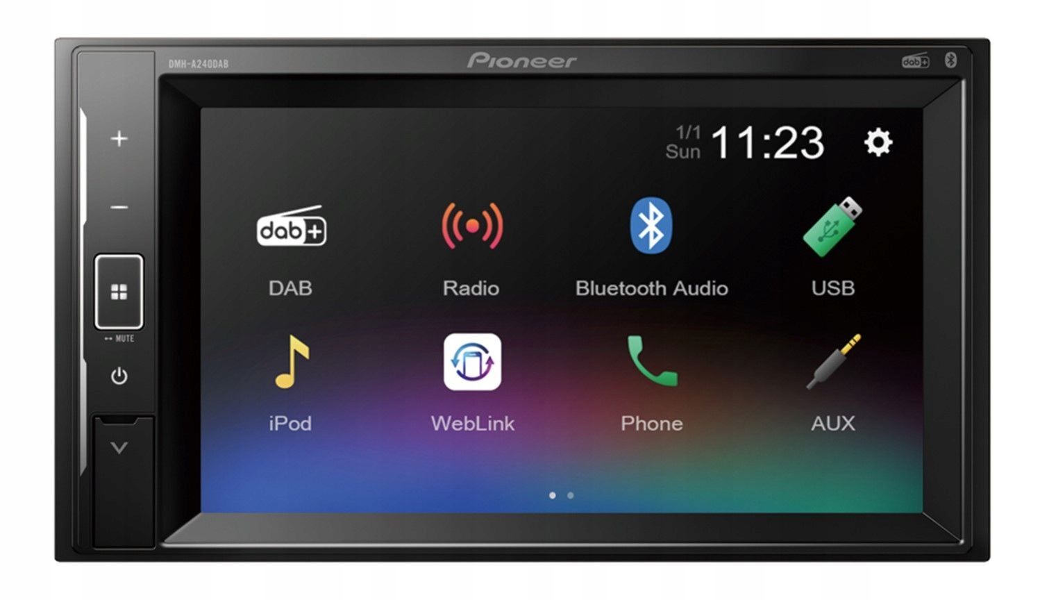 Автомагнитола Pioneer DMH-A240DAB