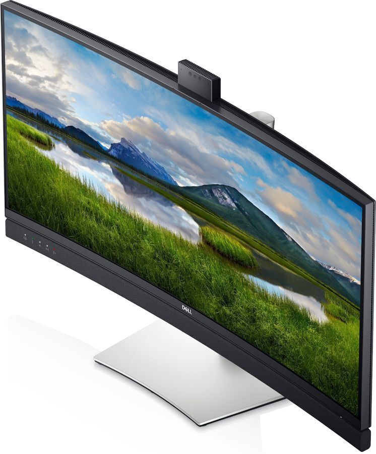 34.14" Монитор DELL C3422WE, 3440x1440, 76 Гц, IPS, черный/серебристый