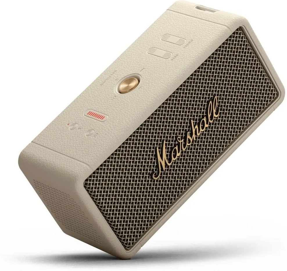 Портативная Bluetooth-колонка Marshall Middleton, кремовая