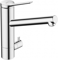 Смеситель для кухни HANSGROHE Zesis M33 (однорычажный 200, с запорным клапаном), хром 74808000