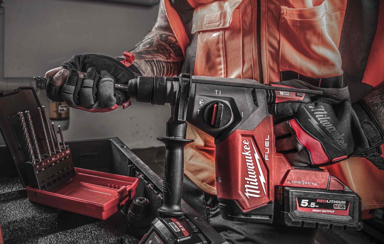 Перфоратор Milwaukee M18 ONEFHX0X без аккумуляторов и ЗУ 4933478503