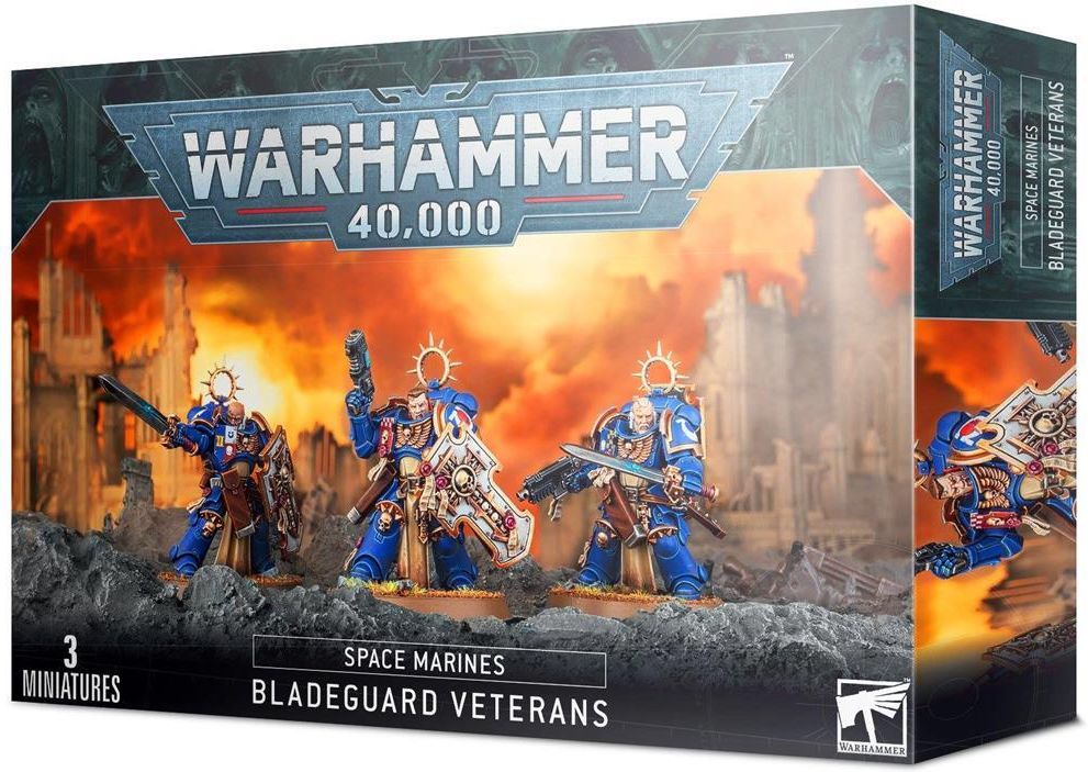 Набор миниатюр Games Workshop Warhammer 40k Space Marines Bladeguard Veterans