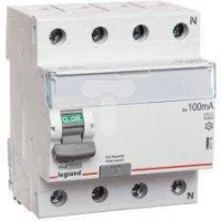 УЗО Legrand P304 4P 63 A 100 мА тип A 411776