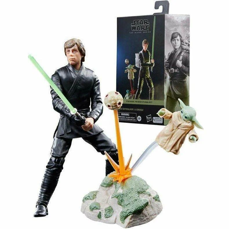 Hasbro Star Wars The Black Series Люк Скайвокер и Грогу F8345