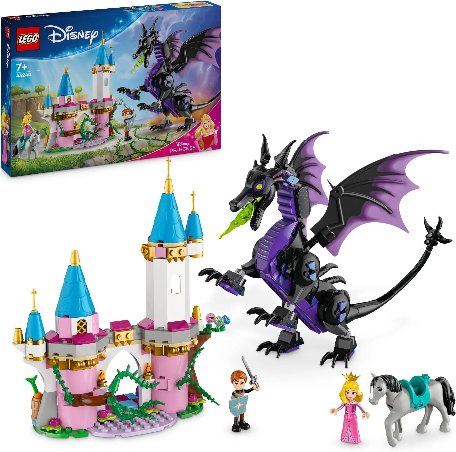 Конструктор LEGO Disney Princess 43240 Дьяболина в образе дракона