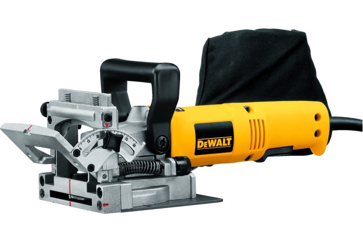 Ламельный (шпоночный) фрезер DeWALT DW 682 K, 600 Вт желтый