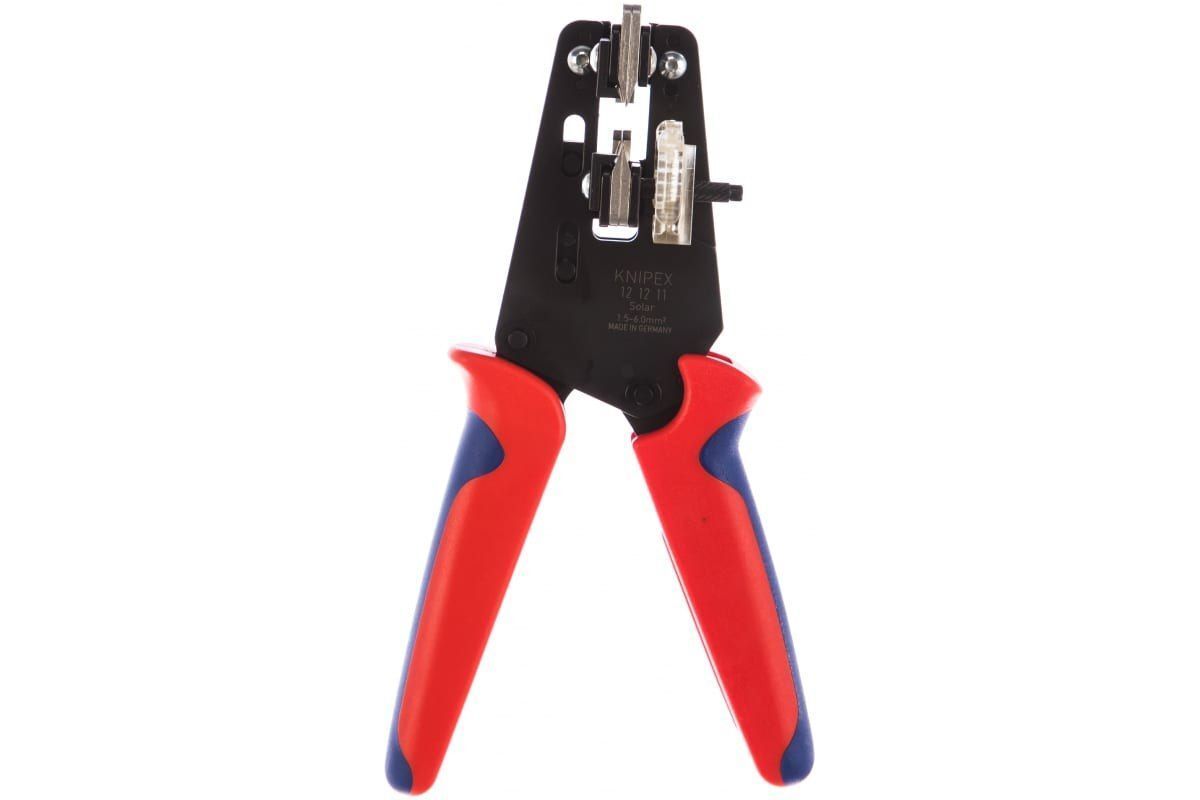 Набор для работы с кабелем Knipex 12 12 11 красный/синий