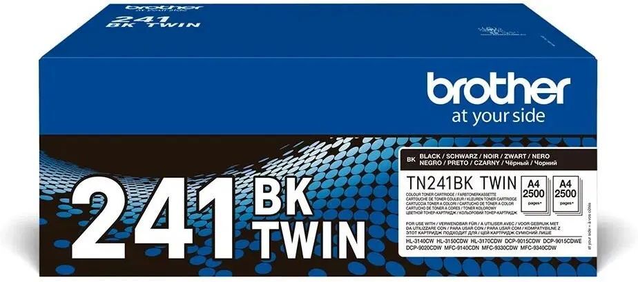Картридж Brother TN-241BK TWIN черный