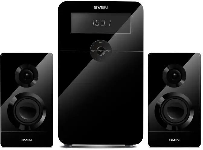 Компьютерная акустика 2.1 Sven MS-2250 SV-016722 80 Вт, 40-20000, USB, SD, черные
