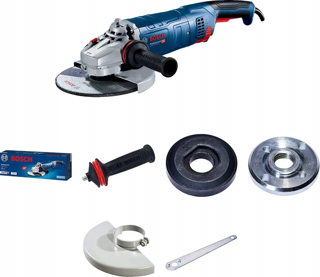 Угловая шлифовальная машина сетевая Bosch GWS 24-180 JZ Professional 06018C2300