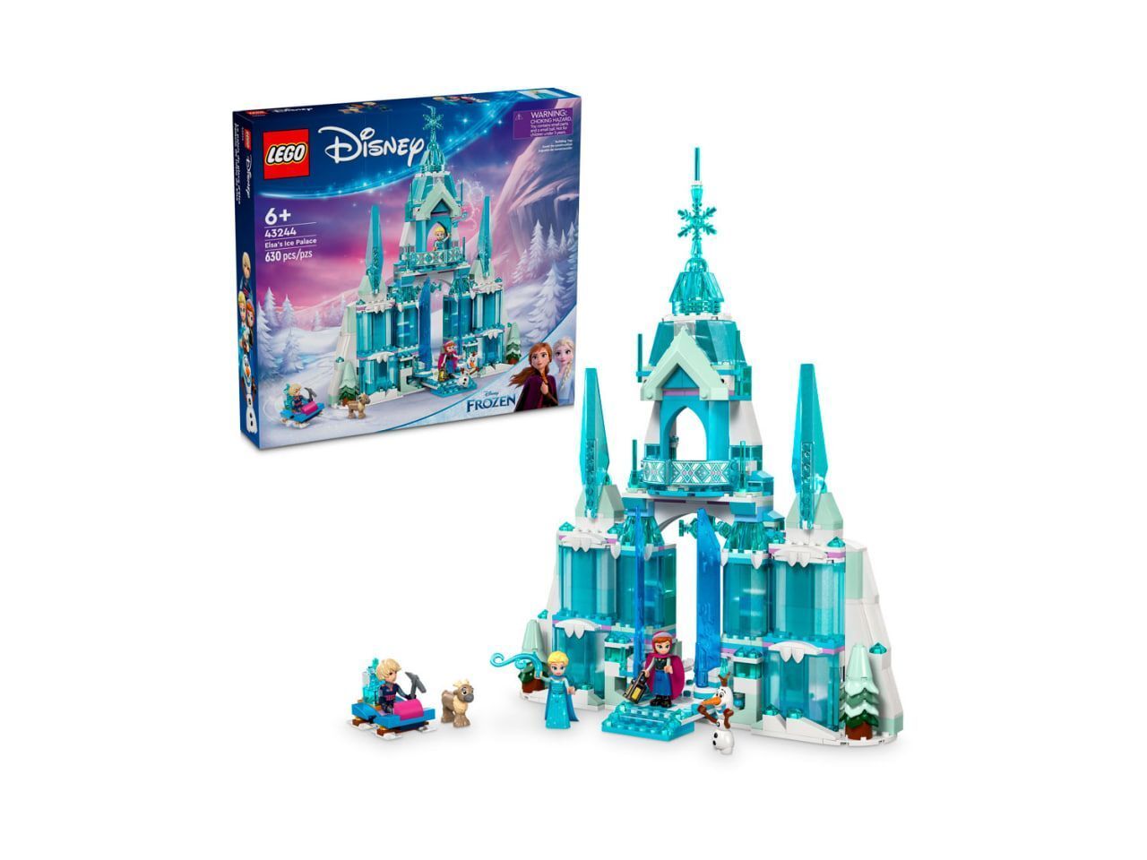 LEGO Disney Princess 43244 Ледяной дворец Эльзы