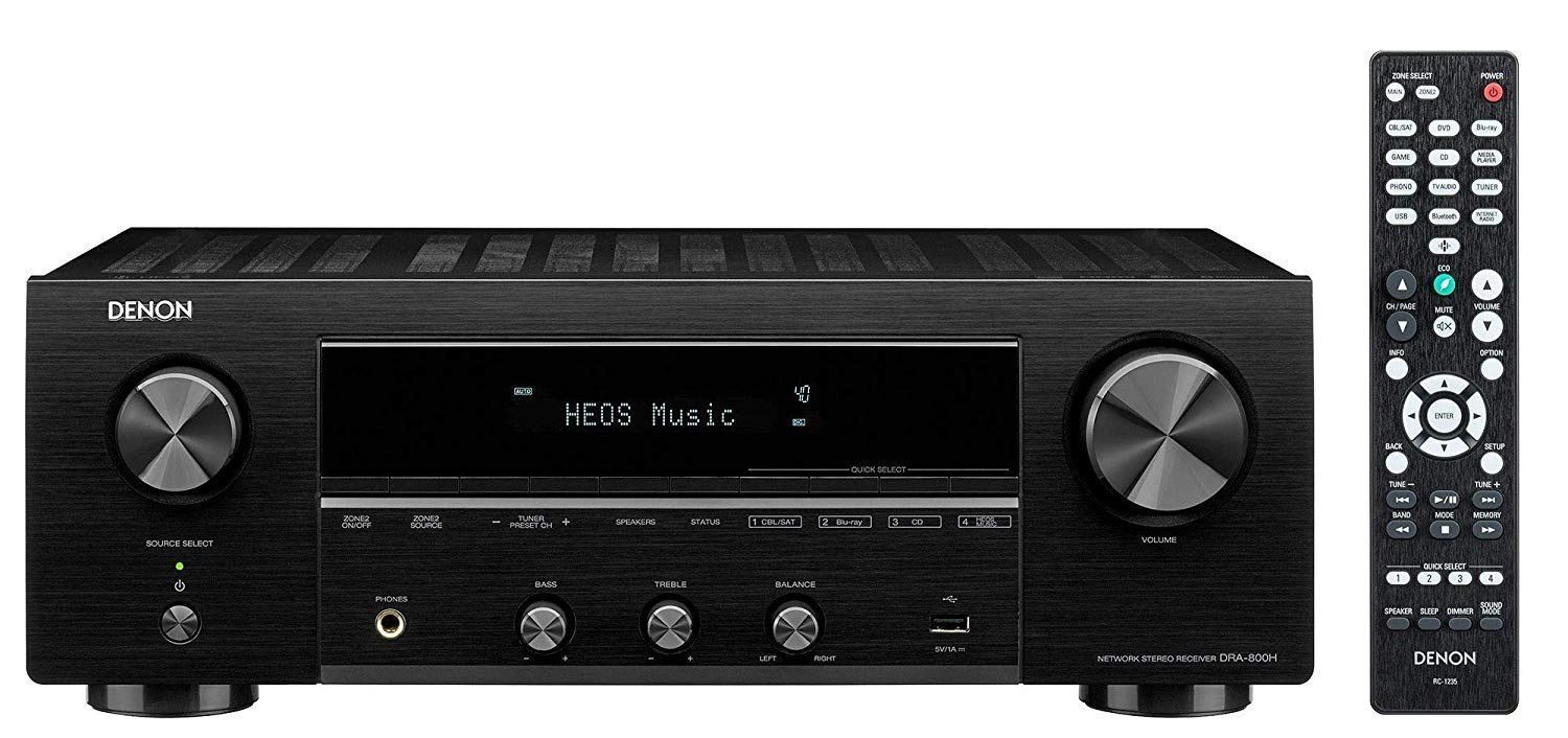 AV-ресивер стерео Denon DRA-800H, black