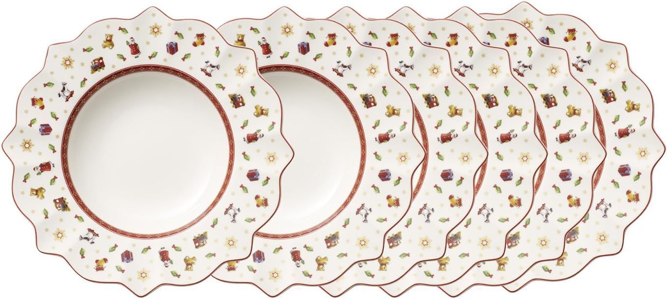 Набор суповых тарелок Villeroy & Boch Toy's Delight 6 предметов 14-8585-2702