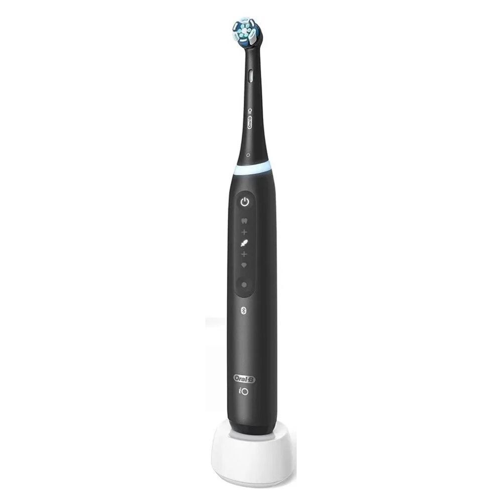 Электрическая зубная щетка Oral B iO Series 5 Duo Matt Black и Quite White, набор из 2 штук