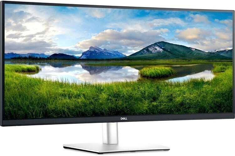 Монитор 34" Dell P3421W (3421-9534) черно-серебристый