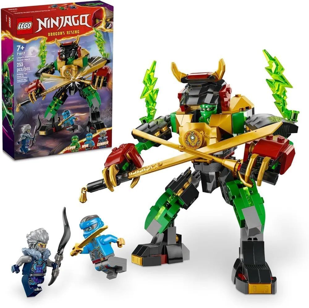 LEGO Ninjago 71817 Стихийный силовой робот Ллойда