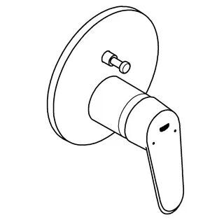 Настенный смеситель Grohe Eurodisc Cosmopolitan 24056002
