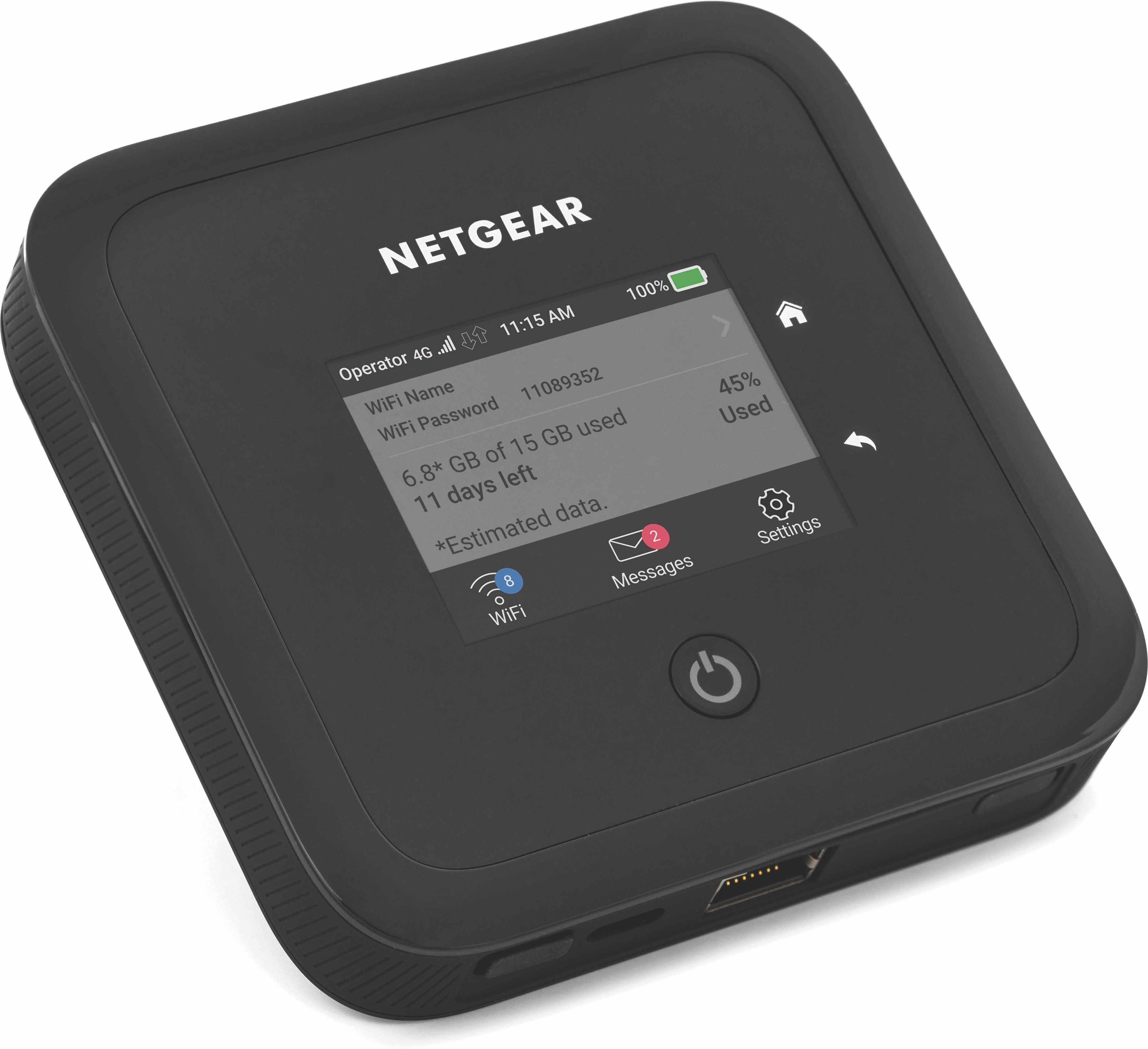 Wi-Fi роутер NETGEAR MR5200, черный