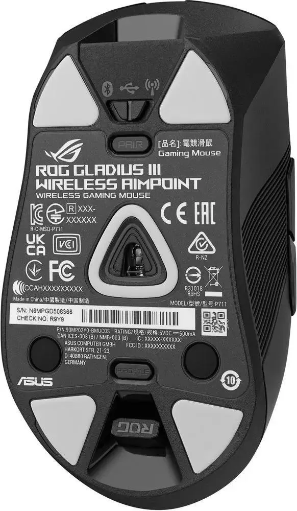 Игровая мышь Asus ROG Gladius III черный (90MP02Y0BMUA00)
