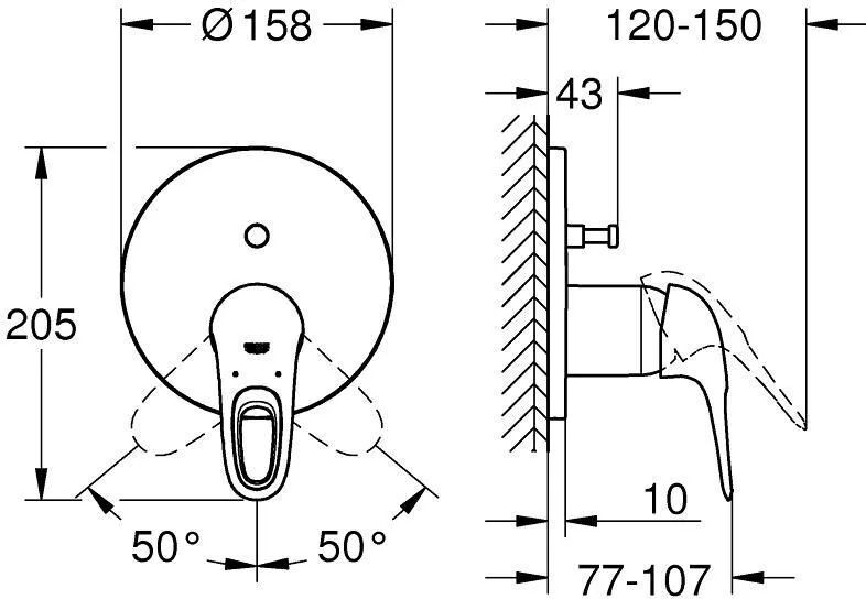 Смеситель Grohe Eurostyle белый 24049LS3